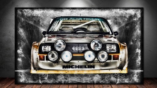 Leinwand bild xxl auto - leinwand,