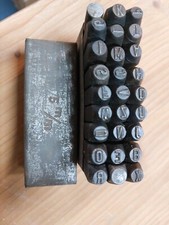 Schlagbuchstaben 5mm Garagenfund DDR Oldtimer 