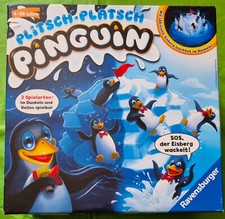 Ravensburger Plitsch Platsch Pinguin - großer Spielspaß ,vollständig