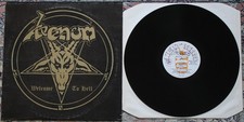 VENOM - WELCOME TO HELL LP '81 - NEAT 1002 - Black Metal - Hellhammer - Mayhem