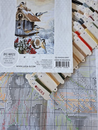 Stickpackung restgarn - stickpackung,