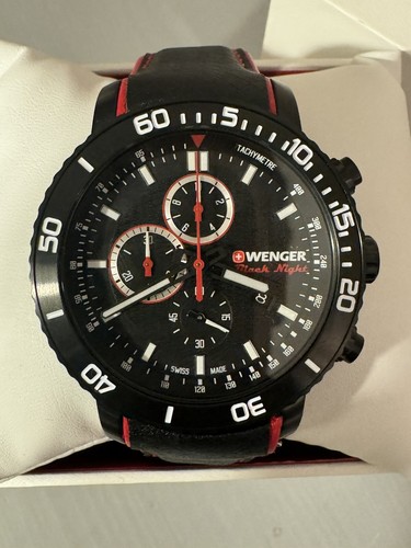 Wenger uhr chronograph black - uhr,