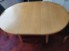 Küchentisch mit 4 Stühle in Helle Massive Eiche