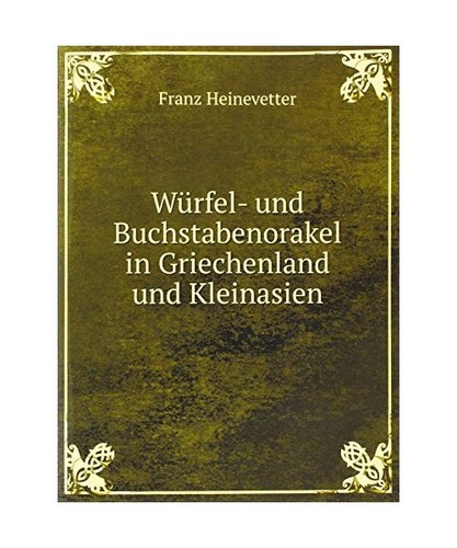 Würfel und buchstabenorakel - würfel-,
