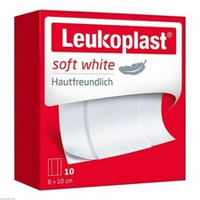 2x LEUKOPLAST soft white