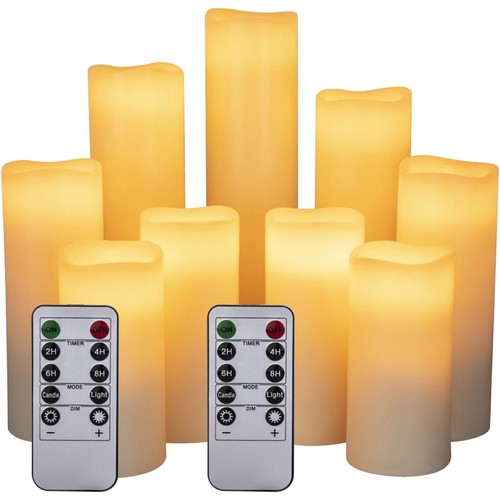 Led kerzen set - kerzen, 9