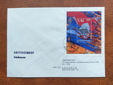 FDC DDR Block 52 Interkosmosprogramm, Großbrief, ESST