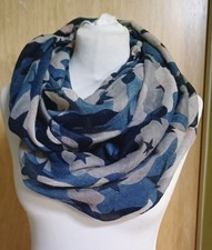 XXL Schlauchtuch Kleid Schal  "Camouflage"       grüntöne