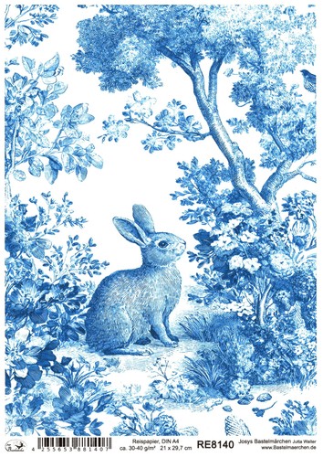 Reispapier din motiv ostern - din, a4