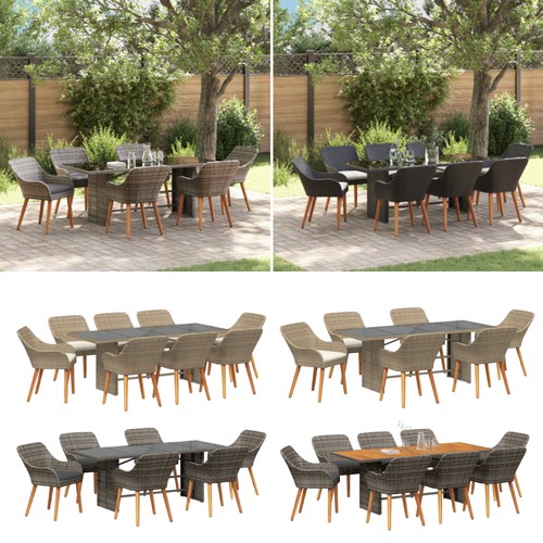 Polyrattan sitzgruppe - polyrattan,
