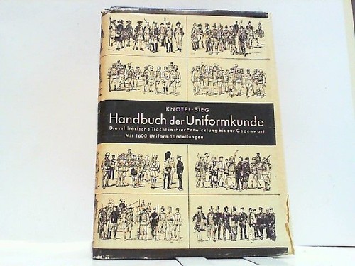 Handbuch der uniformkunde - handbuch, uniformkunde.