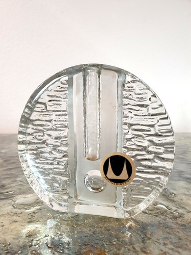 Walther design glas vase - glas,