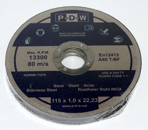 Trennscheiben 115 1 mm - Ø, x