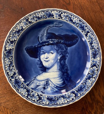 Delfts Blauw Wandteller von