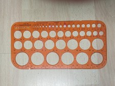 Standardgraph - Art. Nr. 1315 - Loch- u. Kreisschablone - 1mm-36mm