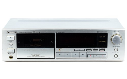 Pioneer 447 kassettendeck - pioneer, ct-447