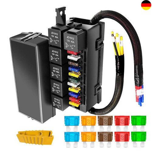 12V-Sicherungs-Relaiskasten