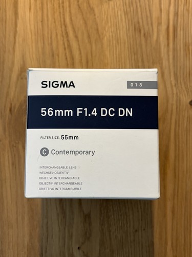 Sigma 56mm dc dn - sigma,
