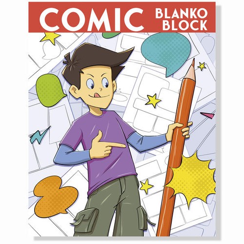 Comic blanko buch kreiere - buch,