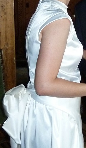 Hochzeitskleid weißer satin - /,
