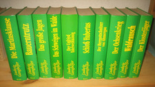 10 Bücher  Werke von Ludwig Ganghofer Titel siehe Bild