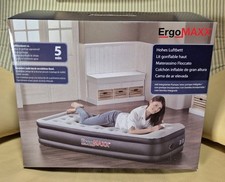 ErgoMAXX Luftbett Luftmatratze Reisebett selbstaufblasend integrierte Pumpe XL