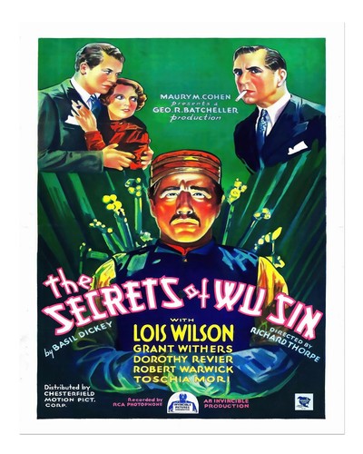 Vintage-Filmplakat-Wandkunst