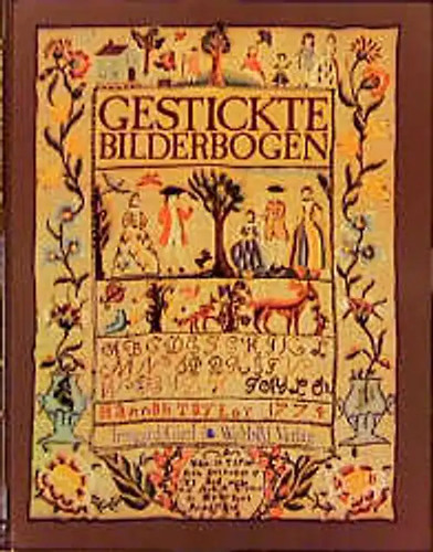 Gestickte bilderbogen - gestickte,