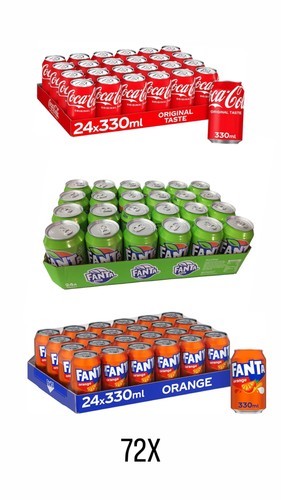Coca cola fanta - mix, paket