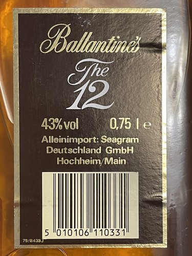 Ballantines whisky the - ballantines,