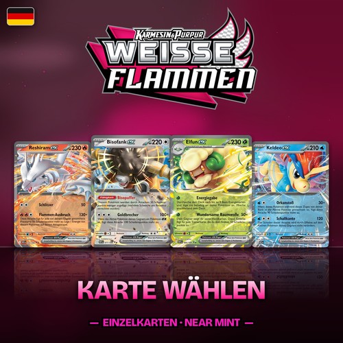 Pokemon karten weiße flammen - pokemon,