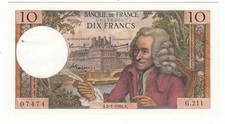(GERM) 10 FRANCS VOLTAIRE
