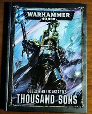 Codex Thousand Sons 8. Edition Neuwertig Warhammer 40.000 W40K