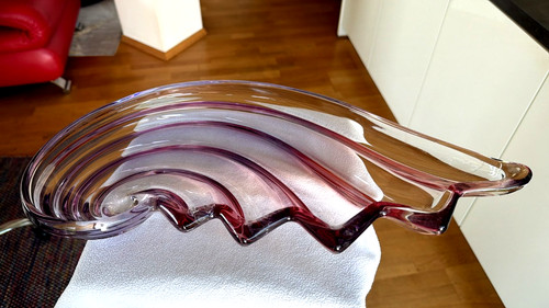 Xxl große schwere glas - schwere, schale