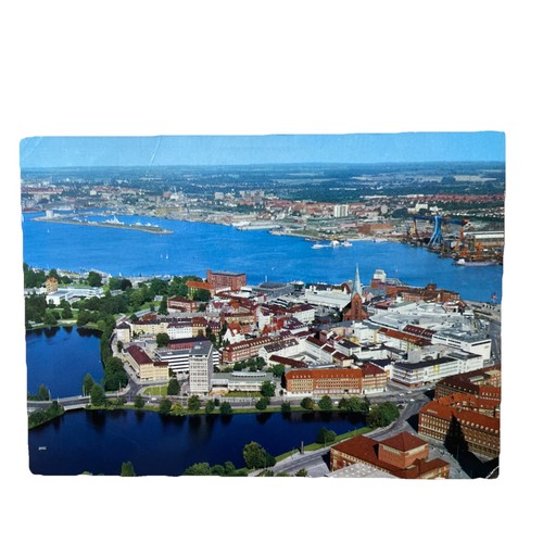 Postkarte kiel stadtansicht - ak,