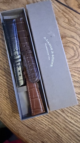Lange söhne lederarmband - &,
