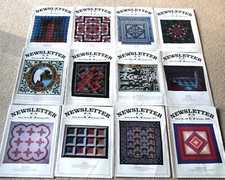Patchwork Zeitschriften "The Quilters Guild" 12 Hefte aus 1983 - 1986, englisch