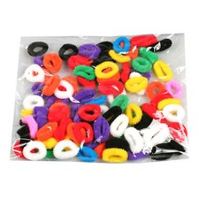 100 Stück Haargummi Haarband