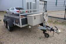 Böckmann AT 1 Anhänger offener Kasten 100 Km/H "sehr gepflegt!"