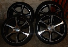 4x Sommerräder Felgen Carlsson für Smart