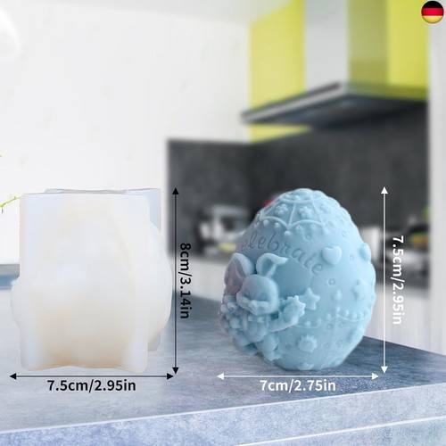 Silikonform für eier und - eier-,