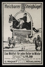 Alte Werbung Reklame 1916
