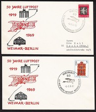 ✈2x  Weimar - Berlin "50J