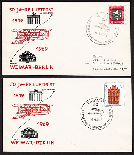 Weimar berlin 50j - ✈2x,