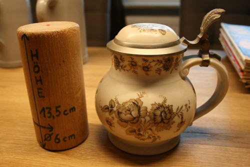 Alter porzellan bierkrug - porzellan-bierkrug, 0,5
