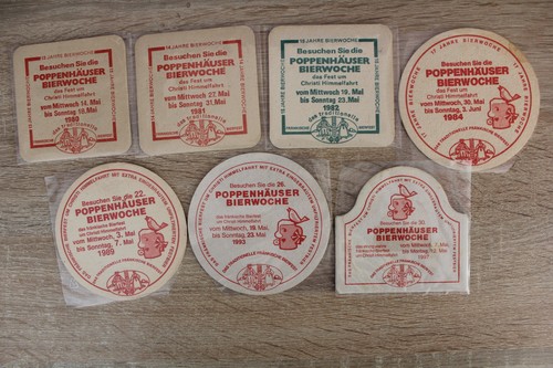 Serien bierdeckel brauerei - 7,