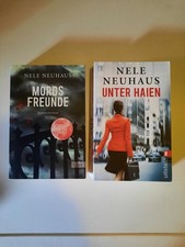 Nele Neuhaus Mordsfreunde und Unter Haien Taschenbuch