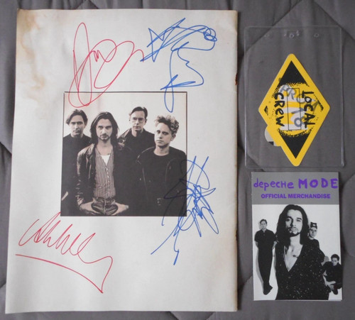Depeche mode signed all - mode,