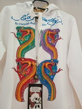 Damen Kapuzen Jacke. Ed Hardy