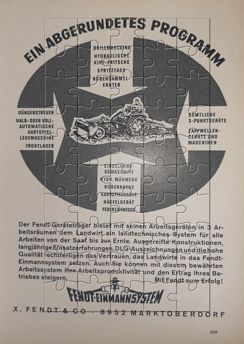 Werbeanzeige 1966 fendt - 1966,